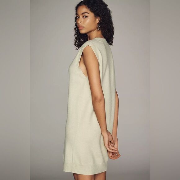 Anthropologie Sunday in Brooklyn Sweater Vest Mini Dress Size XS - Picture 2 of 4